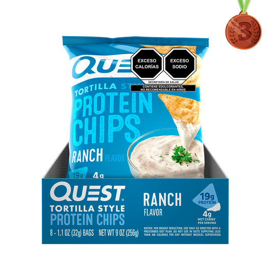 Quest Chips horneadas de proteína sabor Ranch